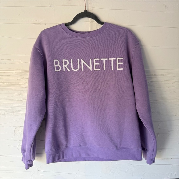 Brunette The Label | Classic Crewneck | Lilac | Size S/M - Picture 2 of 6